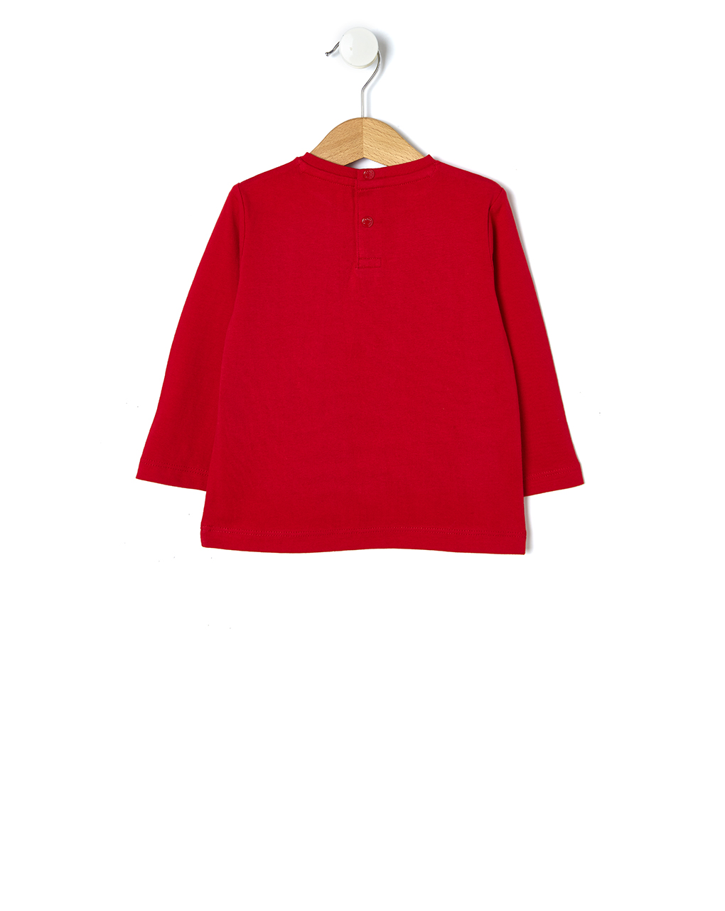 μπλούζα κόκκινη με αρκουδάκι για αγόρι - Prénatal