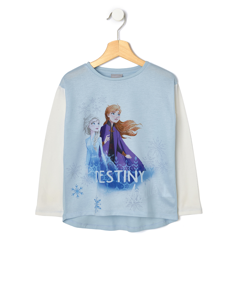 T-shirt jersey με στάμπα frozen για κορίτσι