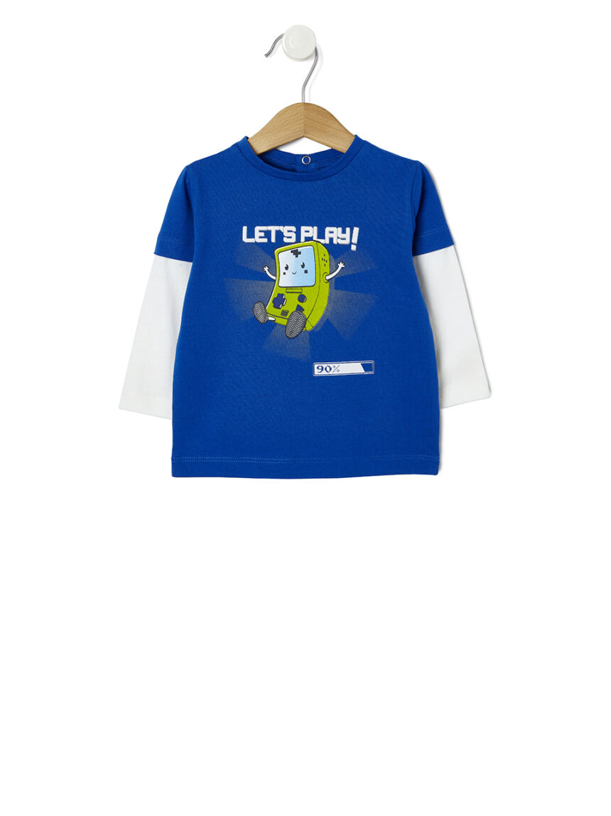T-shirt με στάμπα για αγόρι 636188 - Prénatal