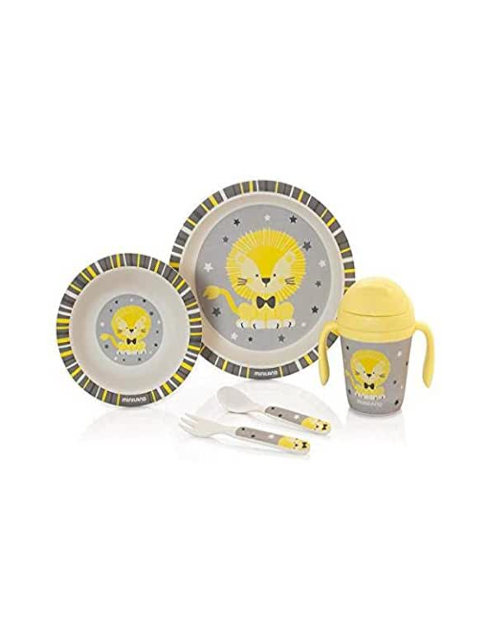 Miniland σετ φαγητού eco meal set 5 τεμ - Miniland