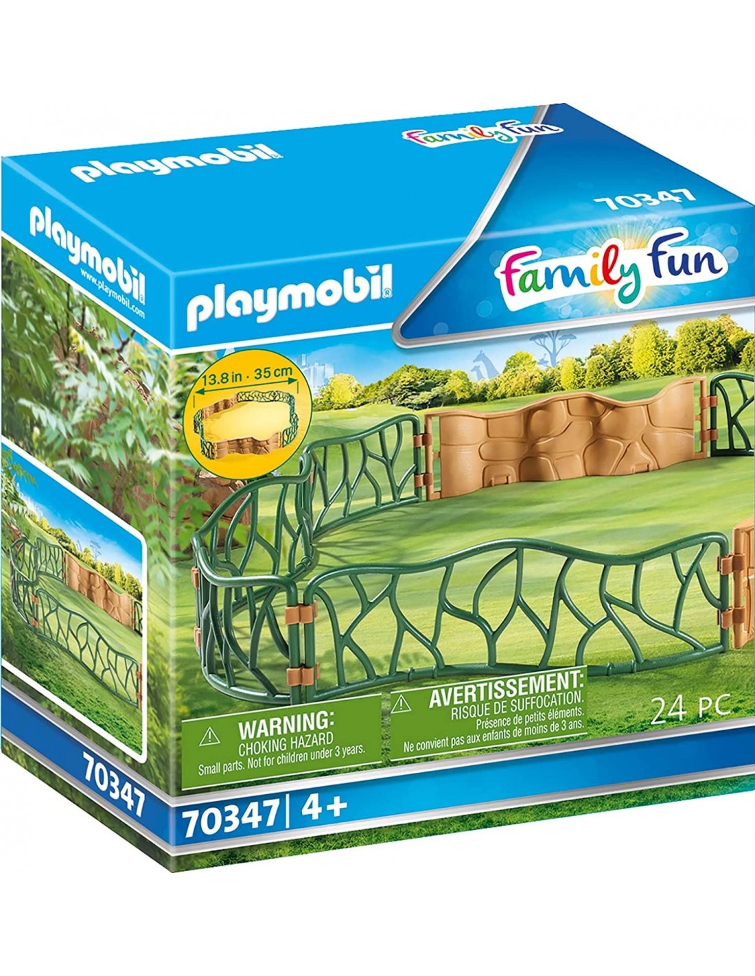 Playmobil family fun περίφραξη ζωολογικού κήπου 70347 - Playmobil, Playmobil Family Fun