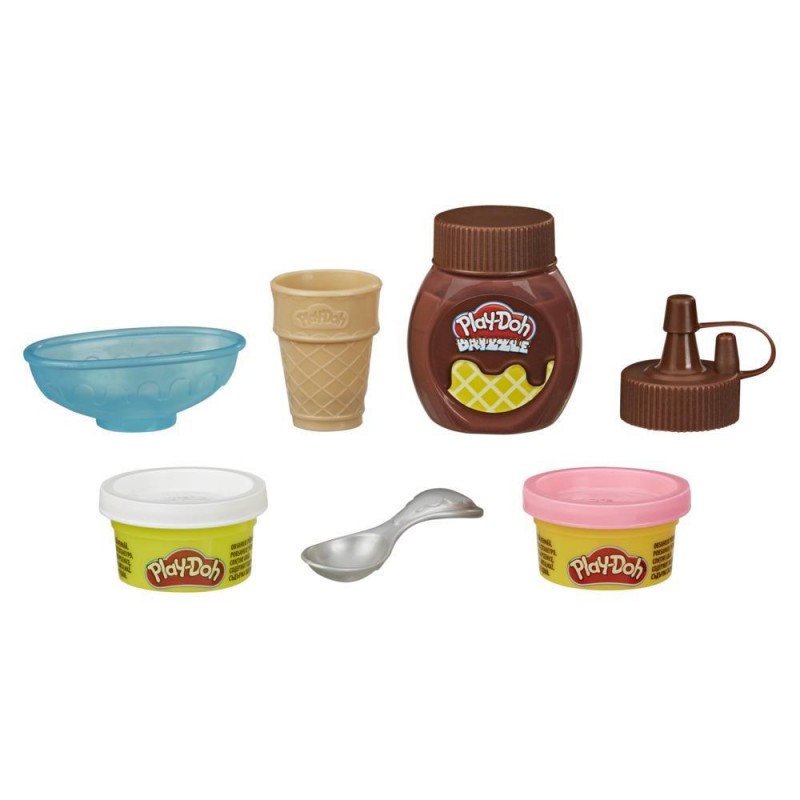 Play-doh mini drizzle ice cream playset f0654 - Play-Doh