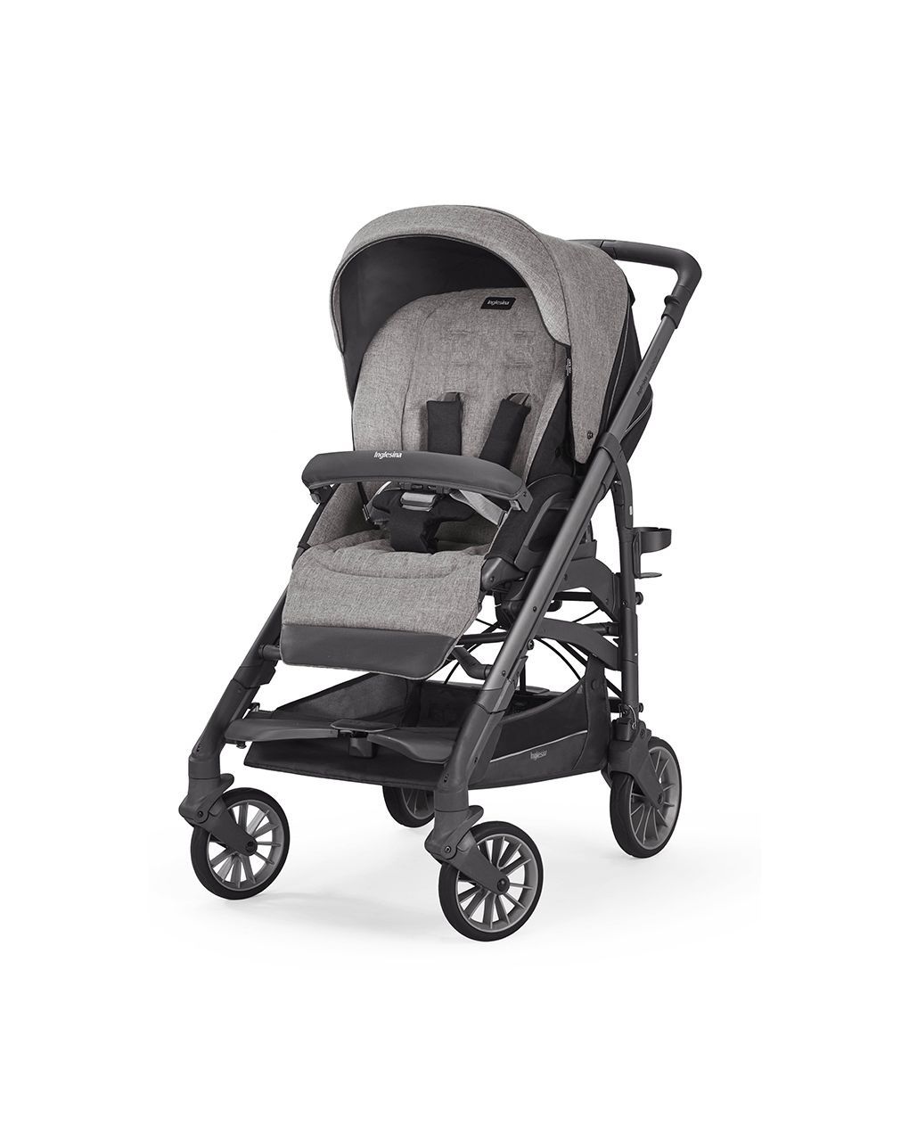 Inglesina σύστημα μετακίνησης trilogy quattro maui grey με σκελετό city titanium - Inglesina