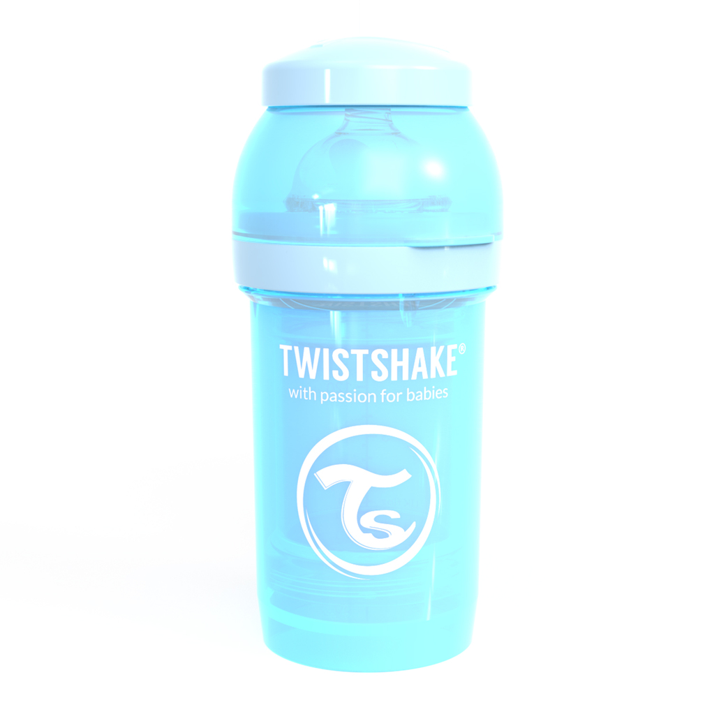 Twistshake μπιμπερό κατά των κολικών 180 ml pastel blue