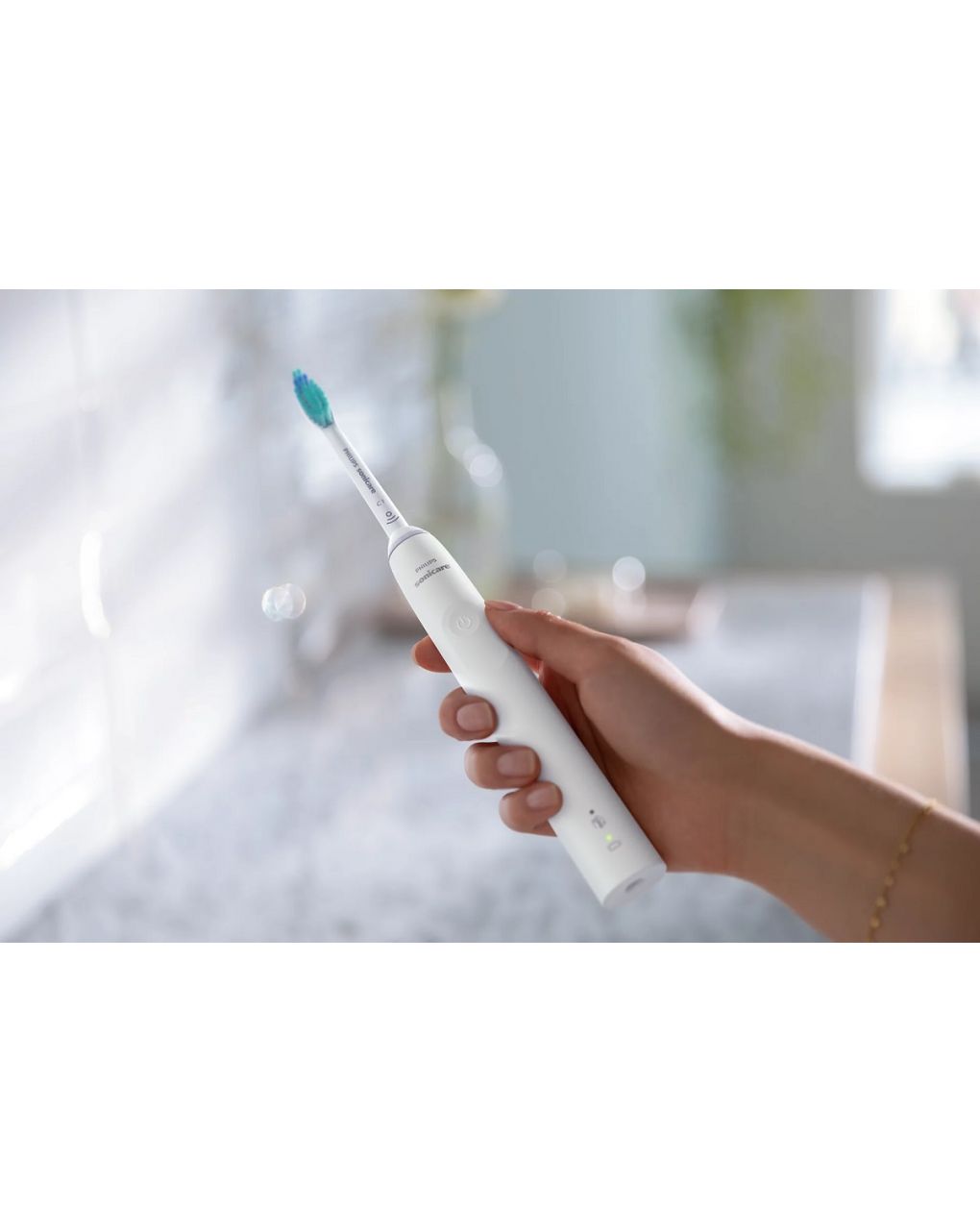 Philips sonicare ηλεκτρική οδοντόβουρτσα  3100 series hx3671/13 white - Philips Sonicare