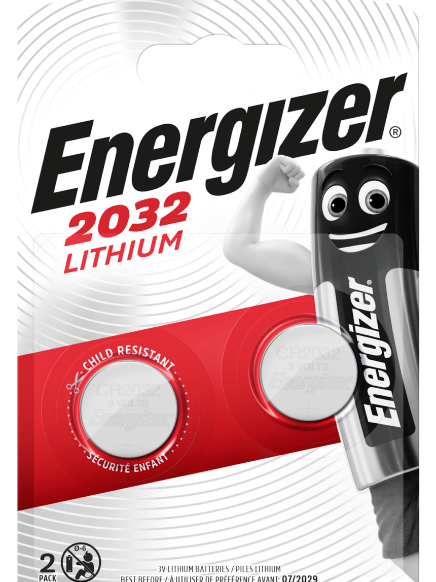 Energizer lithium cr2032 bp2 f016659 2τμχ - Energizer