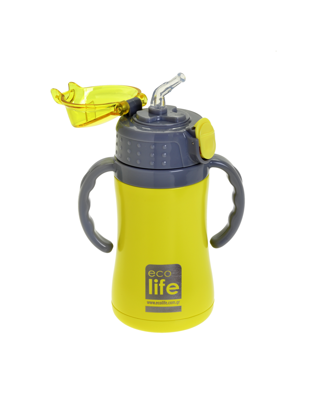 Ecolife kids θερμός κίτρινο 300ml - Ecolife