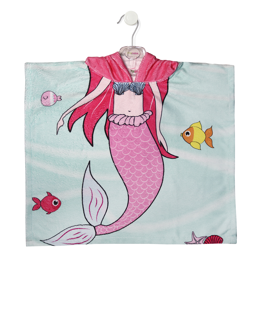 πόντσο θαλάσσης little mermaid για κορίτσι - Prénatal
