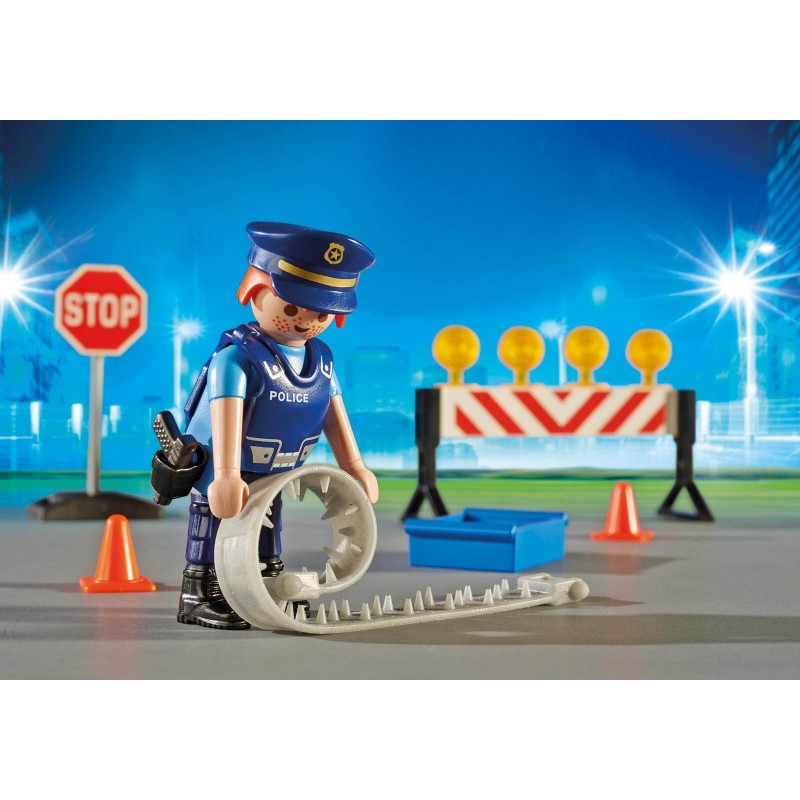 Playmobil city action οδόφραγμα αστυνομίας 6924 - Playmobil, Playmobil City Action