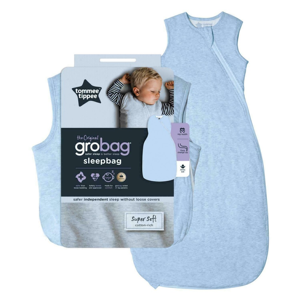 Tommee tippee grobag υπνόσακος φθινοπωρινός 1 tog 18-36 μηνών blue marl - Prénatal