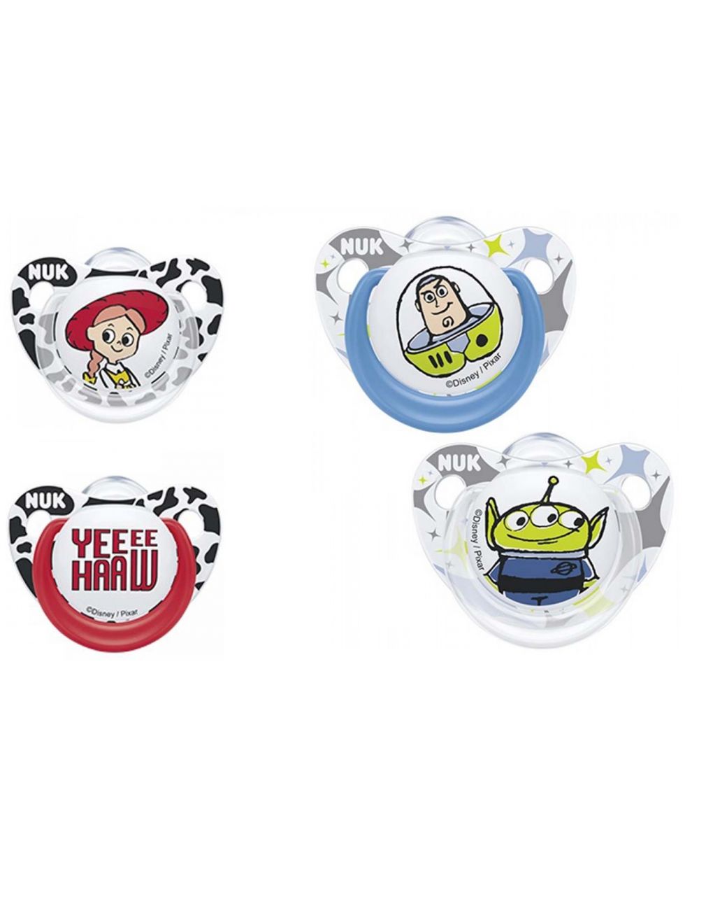 Nuk disney toy story πιπίλα σιλικόνης με θήκη 0-6 μηνών - Nuk