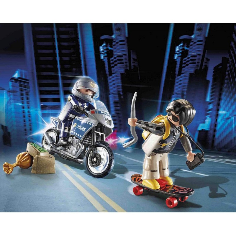 Playmobil starter pack αστυνομική καταδίωξη 70502 - Playmobil, Playmobil City Action