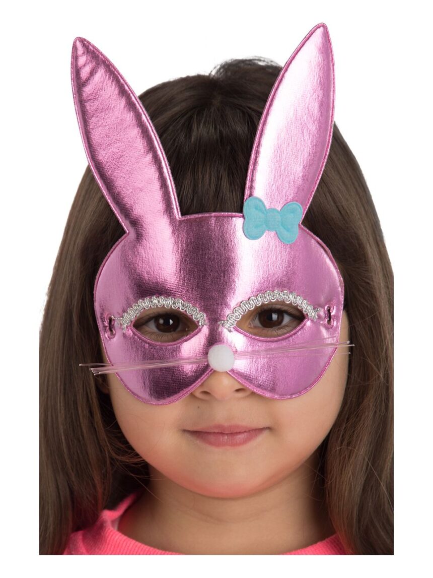 παιδική αποκριάτικη μάσκα κουνελάκι ροζ - Carnival Toys