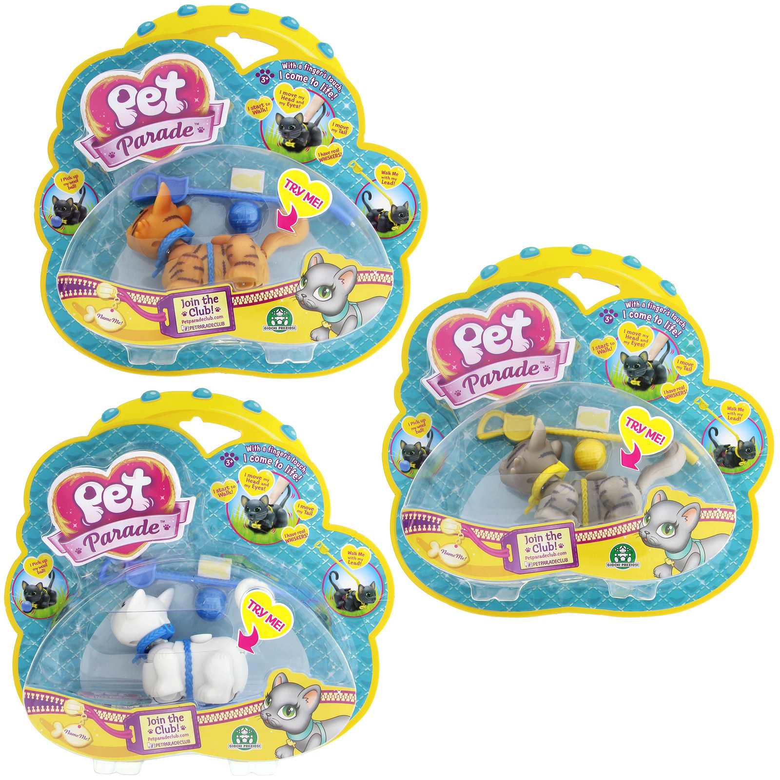 Pet parade gatti blister singolo - PET PARADE