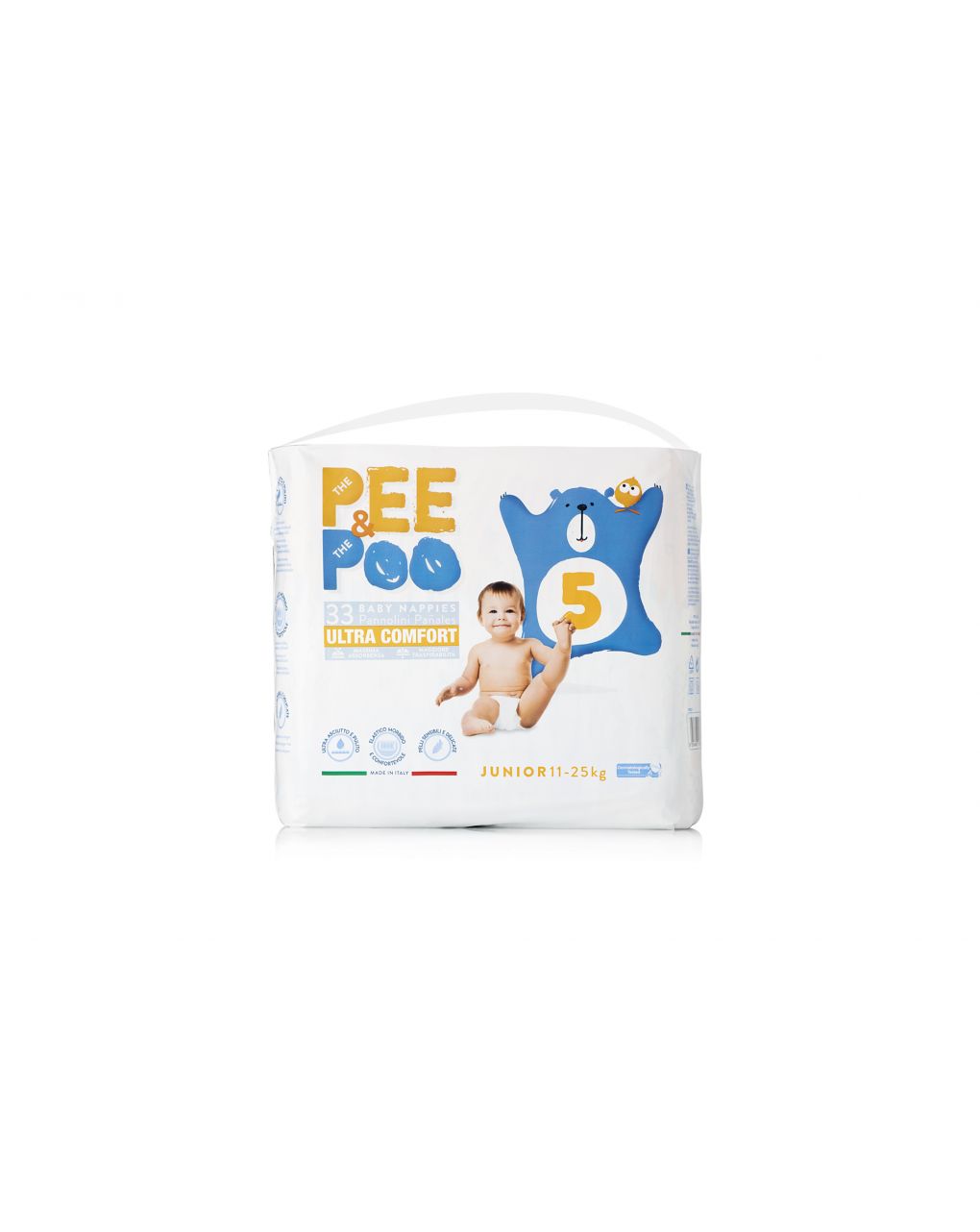 Pee&poo – πάνες μέγεθος junior 33 τμχ - The Pee & The Poo