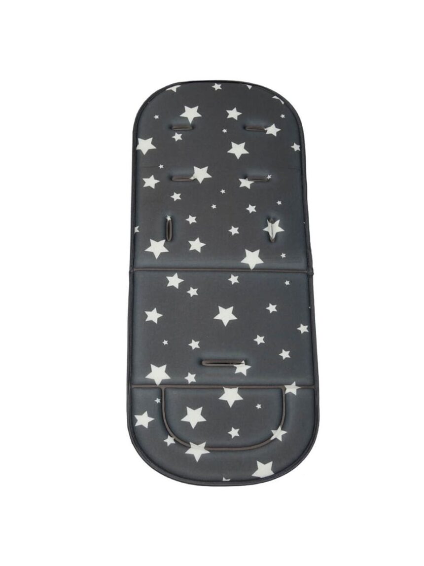 Bebe stars κάλυμμα καροτσιού stars dark grey - Bebe Stars