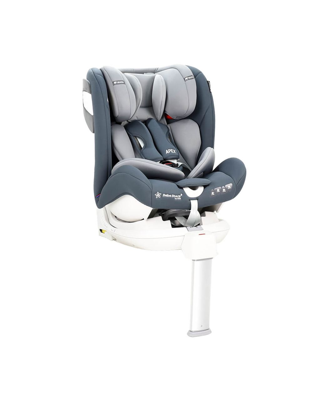 Bebe stars κάθισμα αυτοκινήτου apex 360° isofix black - Bebe Stars