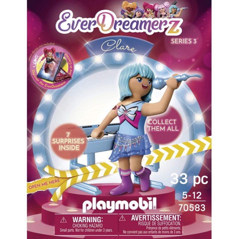 Playmobil everdreamerz clare - μουσικός κόσμος 70583 - Playmobil, Playmobil Εverdreamerz