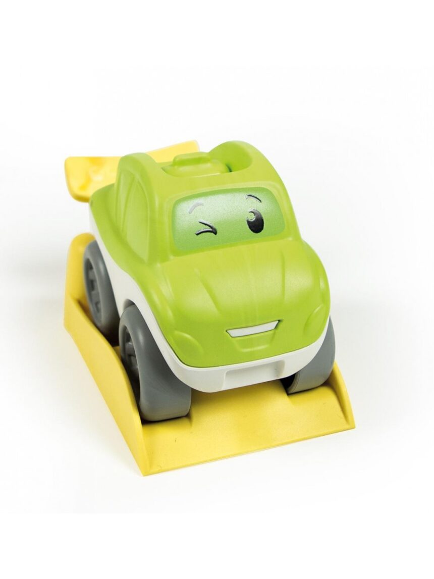 Baby clementoni βρεφικό παιχνίδι αυτοκινητάκια run & roll από ανακυκλώμενα υλικά  1000-17429 - BABY CLEMENTONI