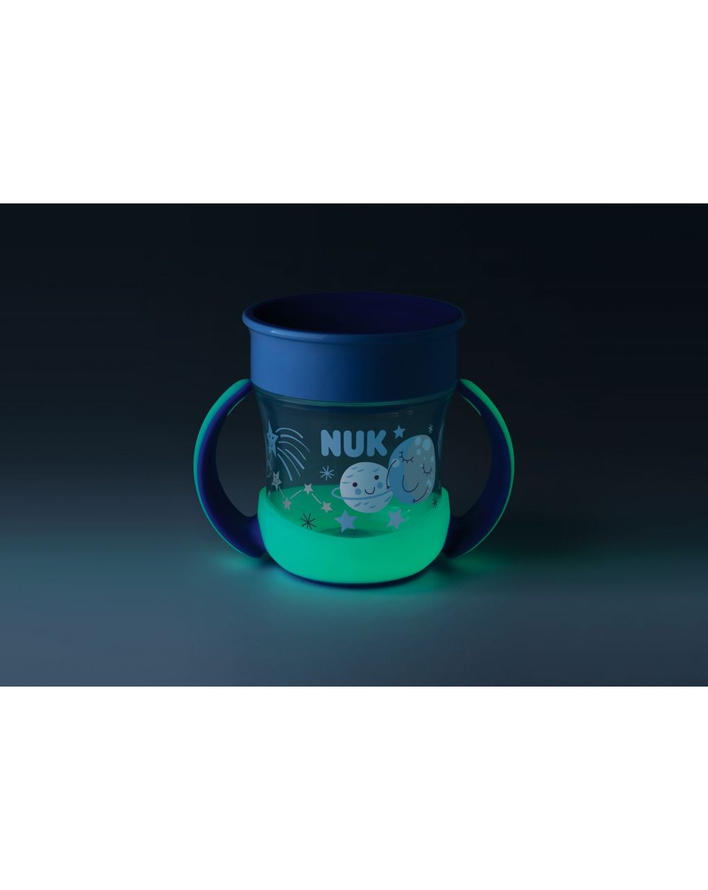 Nuk εκπαιδευτικό ποτηράκι evolution mini magic cup 6m+ night blue - Nuk