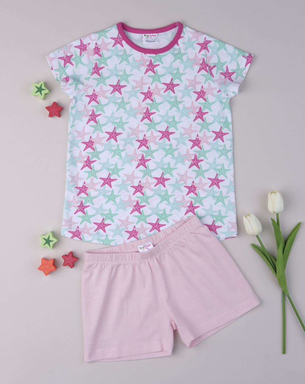 πιτζάμες με αστερίες για κορίτσι - Prénatal