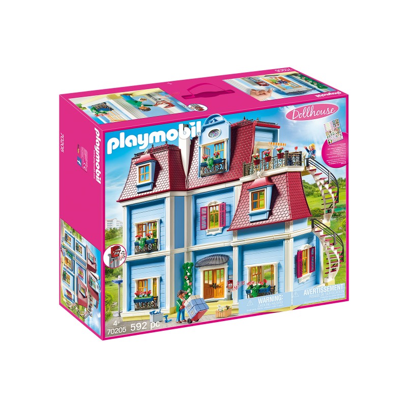 Playmobil dollhouseτριώροφο κουκλόσπιτο 70205 - Playmobil, Playmobil Dollhouse
