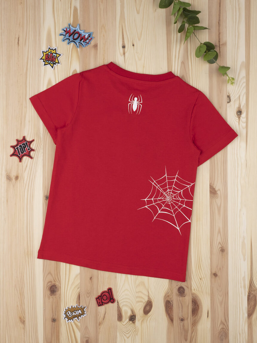 παιδικό t-shirt κόκκινο με τον spiderman για αγόρι - Prénatal