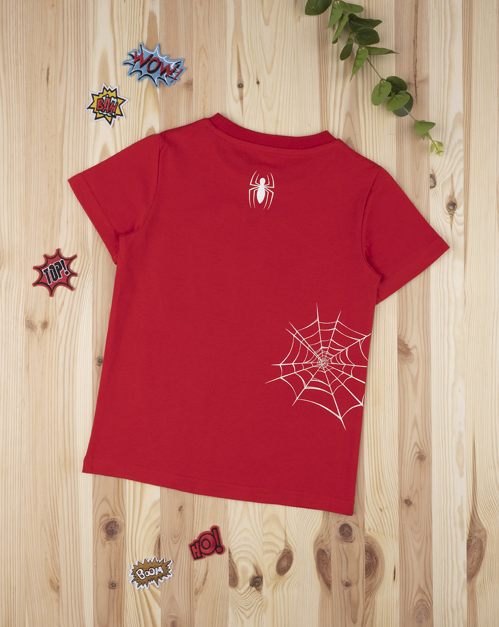 παιδικό t-shirt κόκκινο με τον spiderman για αγόρι - Prénatal