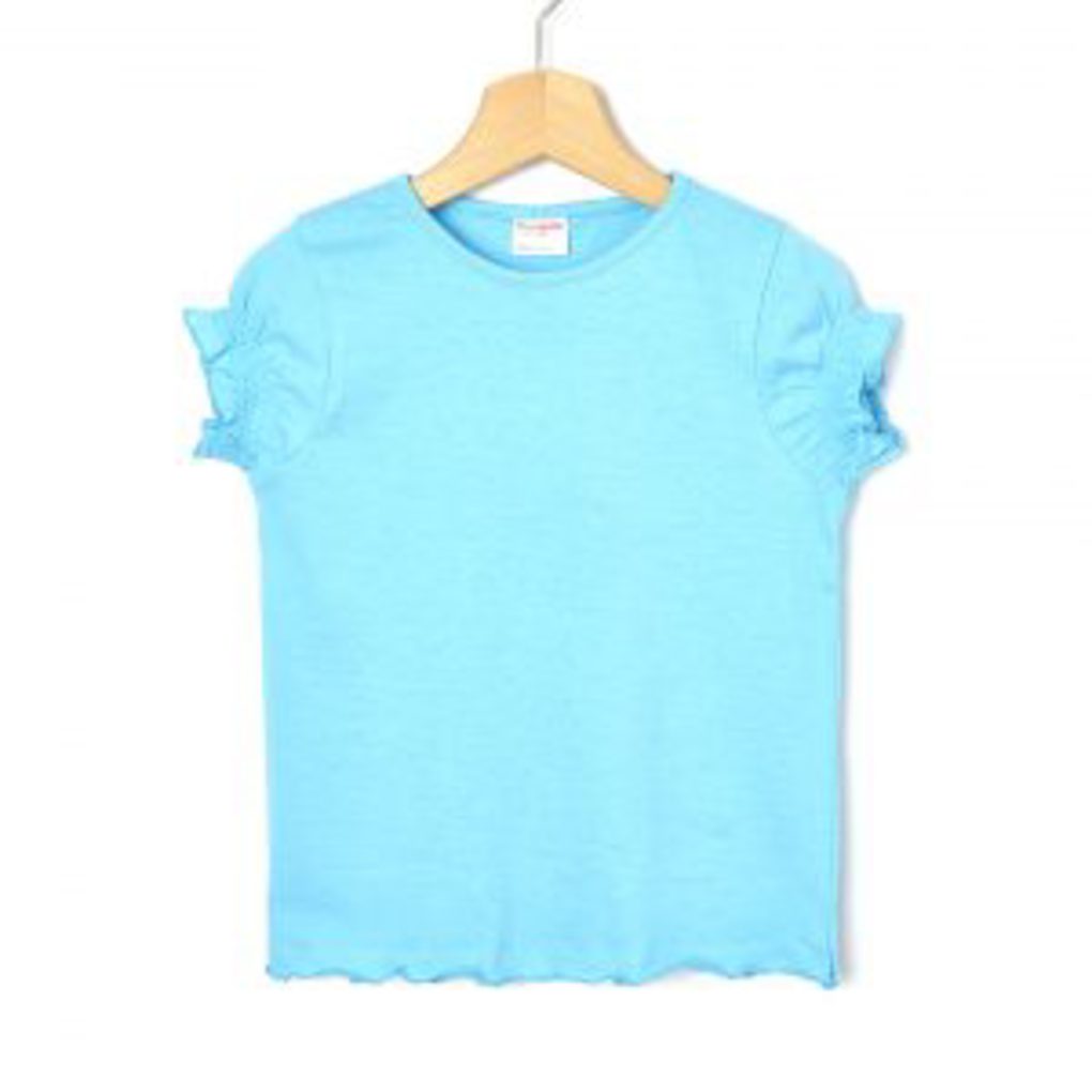 T-shirt jersey basic γαλάζιο μεγ.8-9/9-10 ετών για κορίτσι - Prénatal