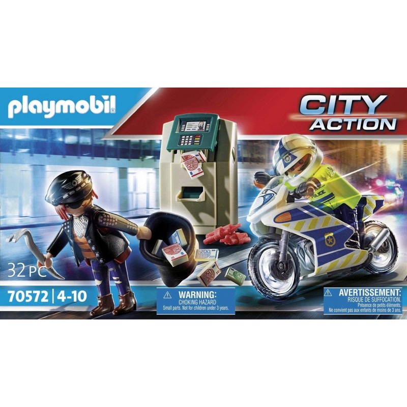 Playmobil city action διάρρηξη στο ατμ 70572 - Playmobil, Playmobil 1.2.3