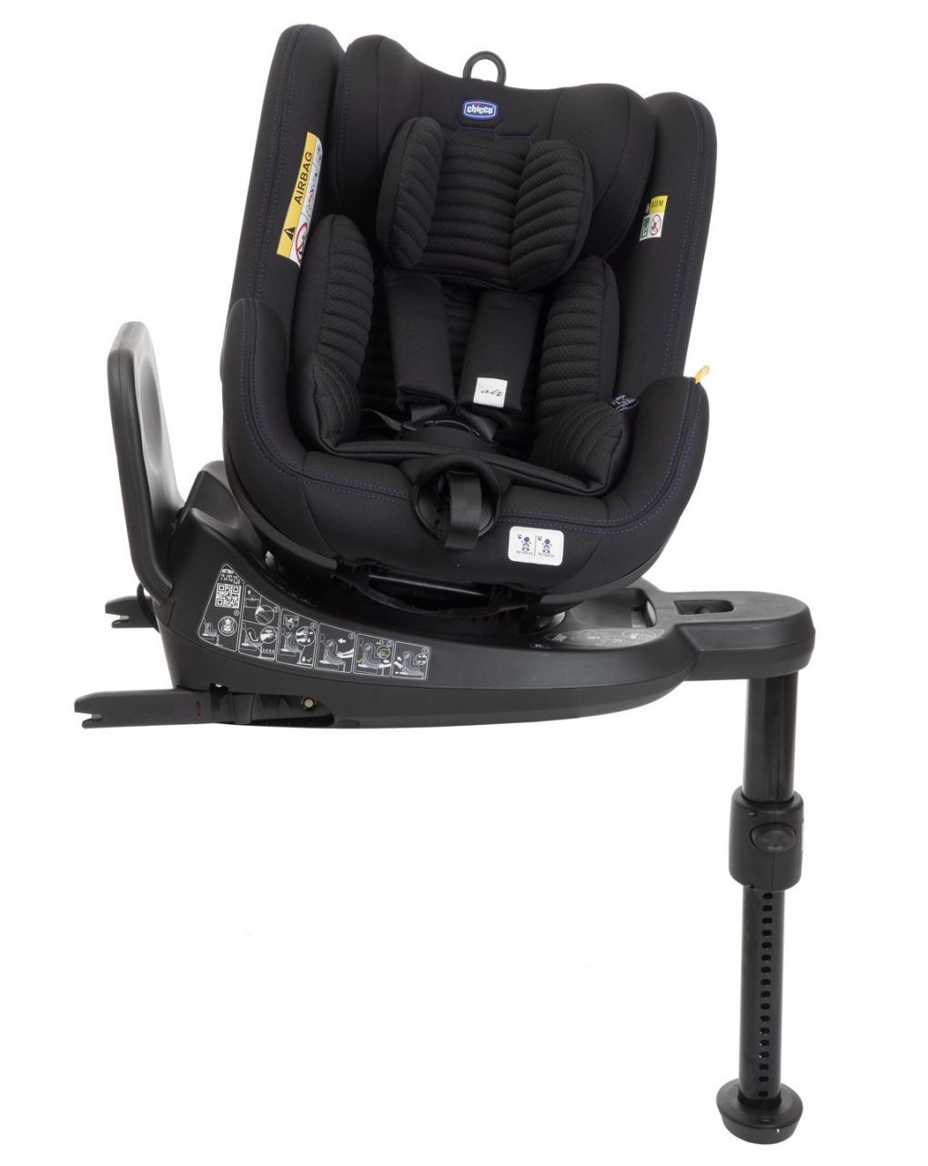 Chicco κάθισμα αυτοκινήτου seat2fit i-size air black (45-105 cm) - Chicco