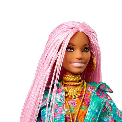 Barbie extra pink braids 10 gxf09 - BARBIE