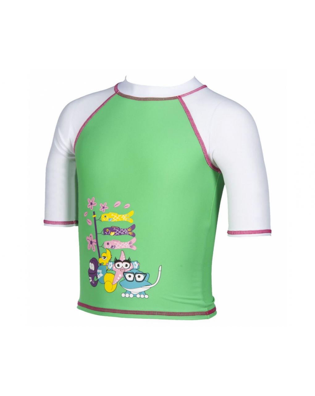 Arena παιδικό μαγιό μπλούζα με προστασία uv για κορίτσι 661346
