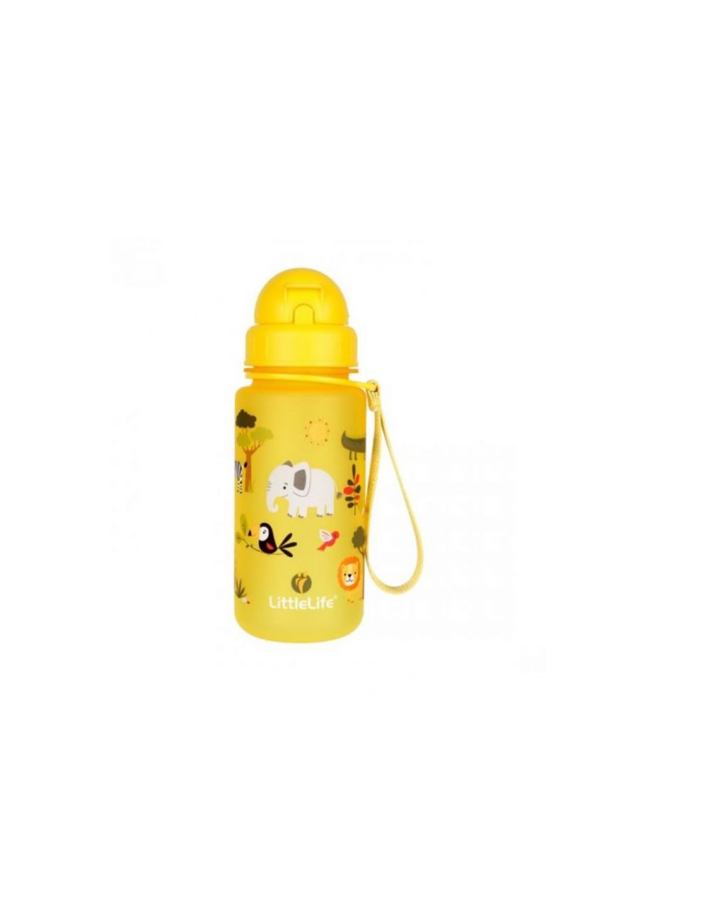 Littlelife παγούρι με καλαμάκι 400 ml safari - Little Life