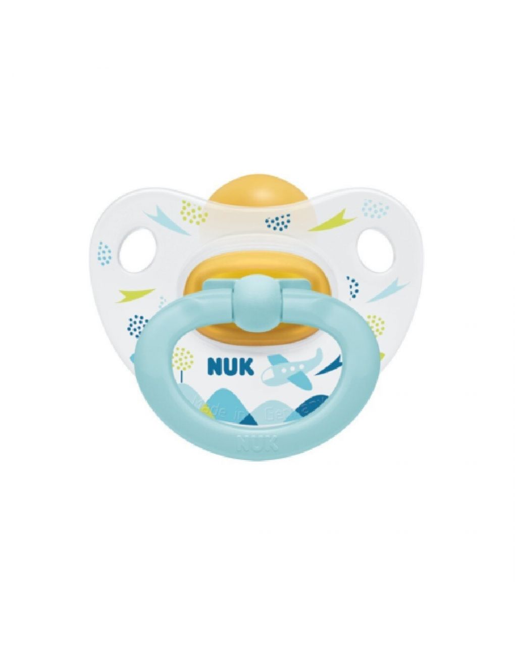 Nuk πιπίλα latex happy kids 6-18 μηνών 1 τεμ - Nuk