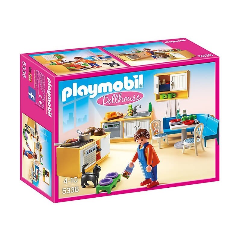 Playmobil dollhouse κουζίνα με καθιστικό 5336 - Playmobil, Playmobil Dollhouse