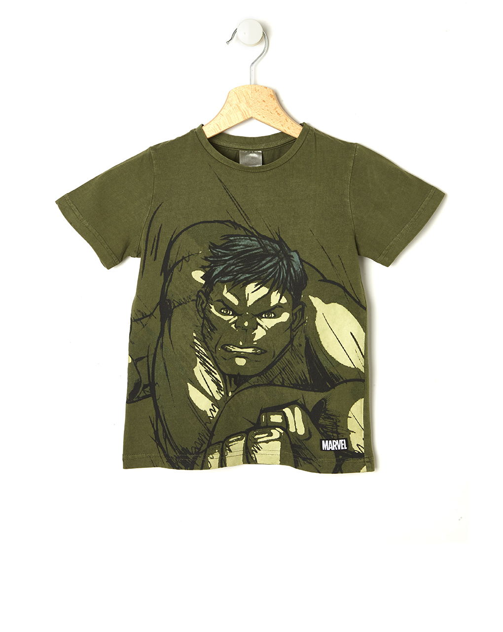 T-shirt πράσινο hulk για αγόρι - Prénatal