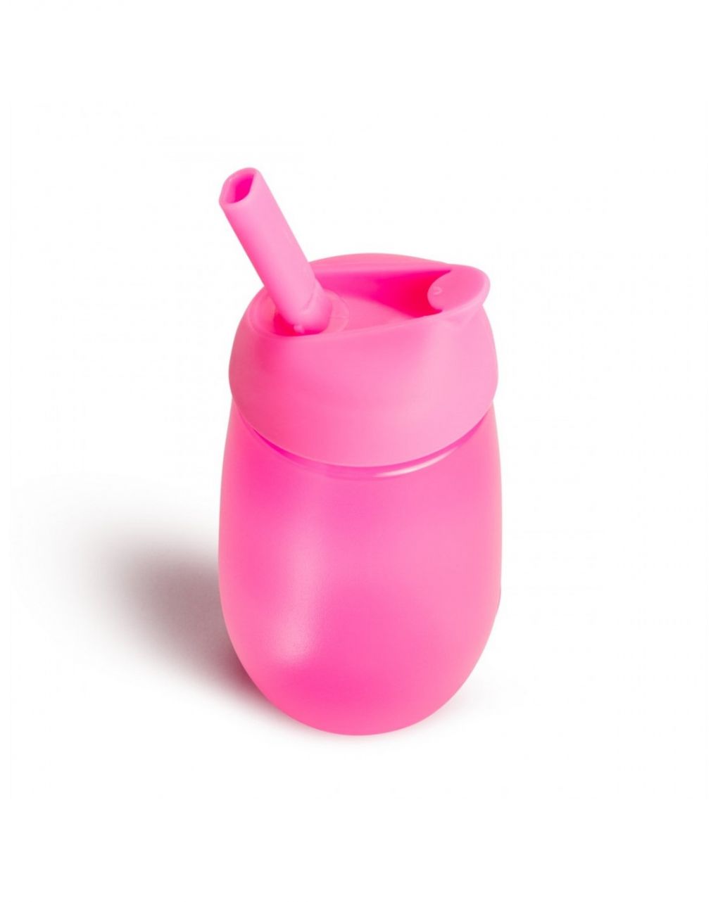 Munchkin εκπαιδευτικό ποτηράκι simple clean straw cup 12+ μηνών pink