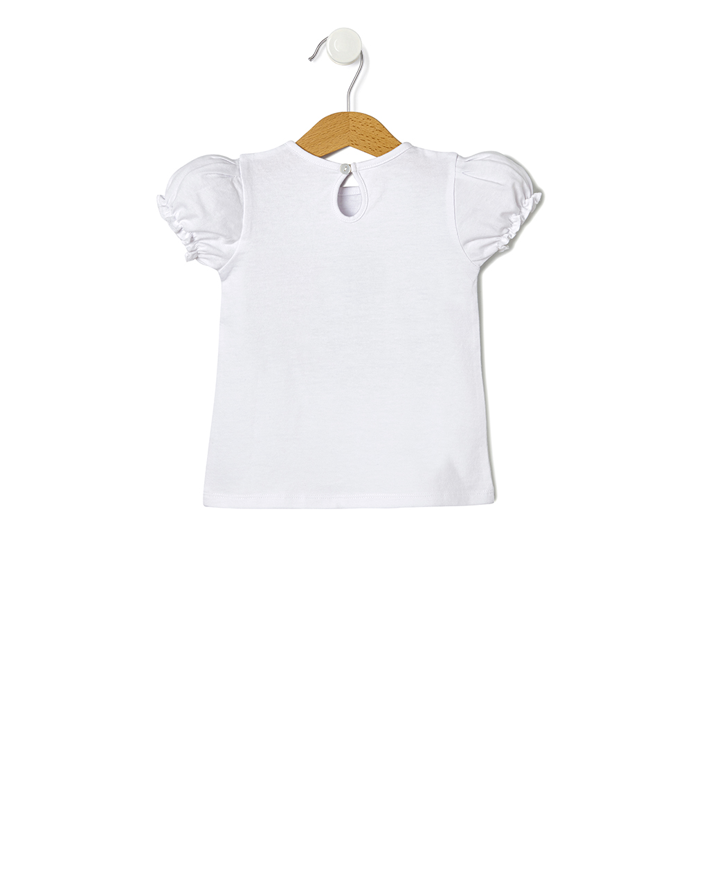T-shirt jersey λευκό με στάμπα toucan για κορίτσι - Prénatal