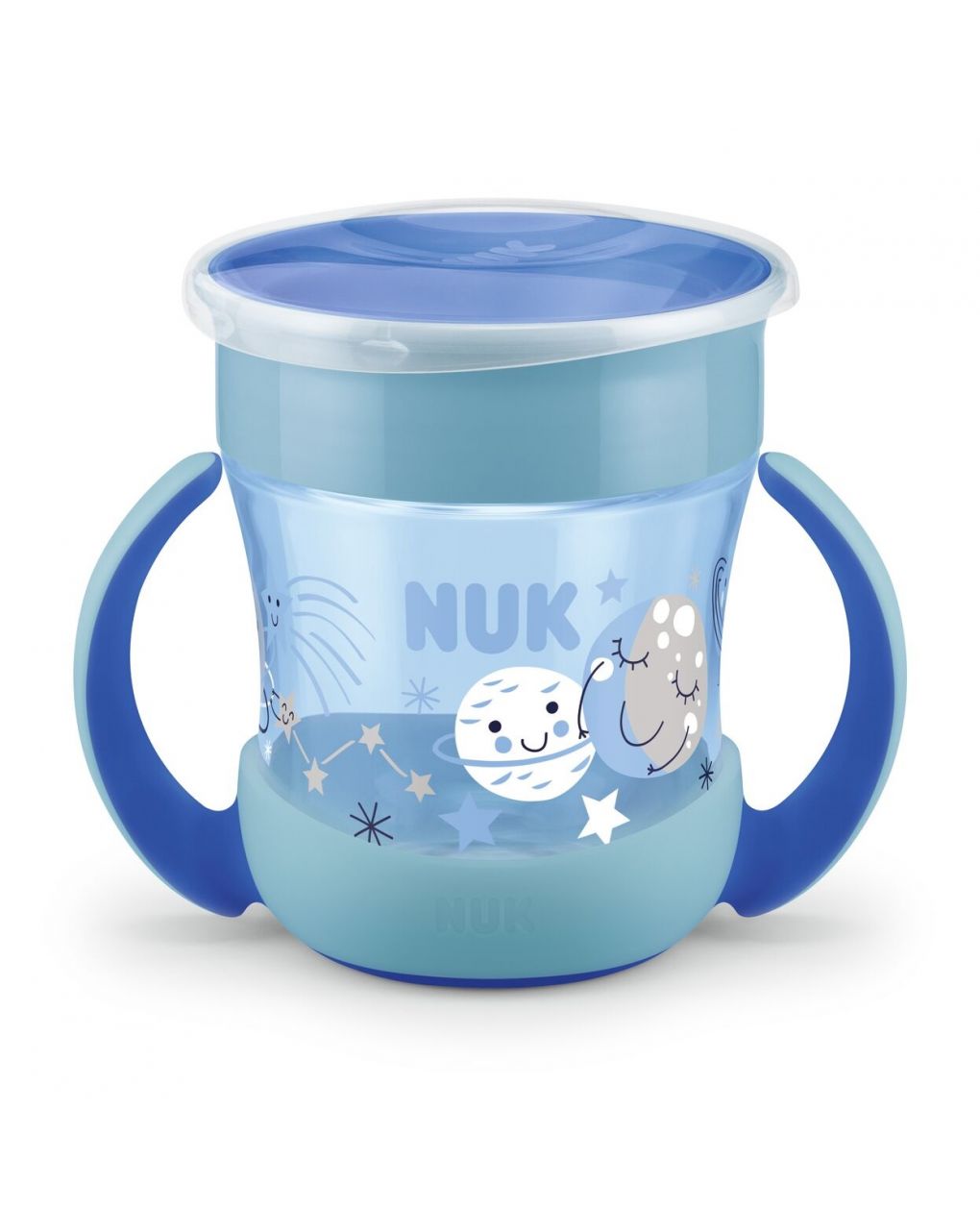 Nuk εκπαιδευτικό ποτηράκι evolution mini magic cup 6m+ night blue - Nuk