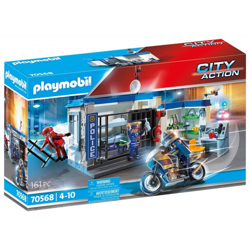 Playmobil city action αστυνομικό τμήμα 70568 - Playmobil, Playmobil City Action