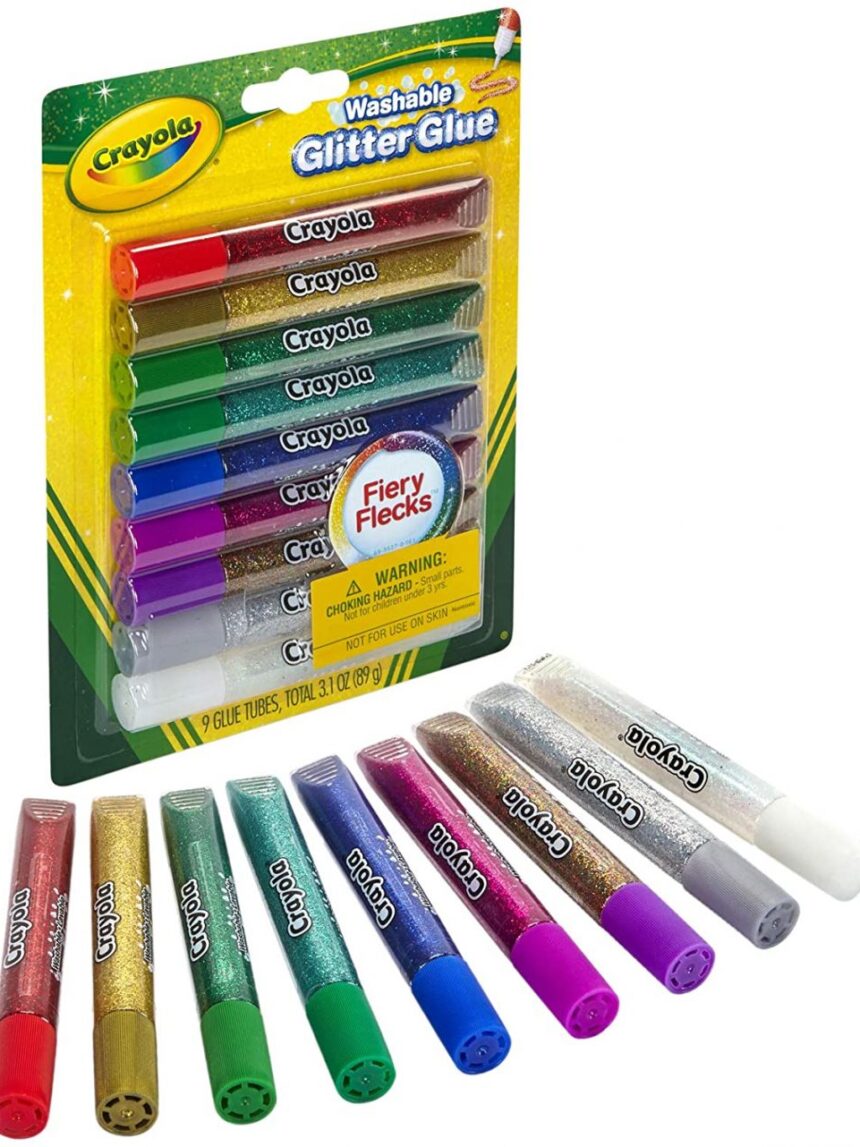 Crayola - 9 κόλλες με glitter - Crayola