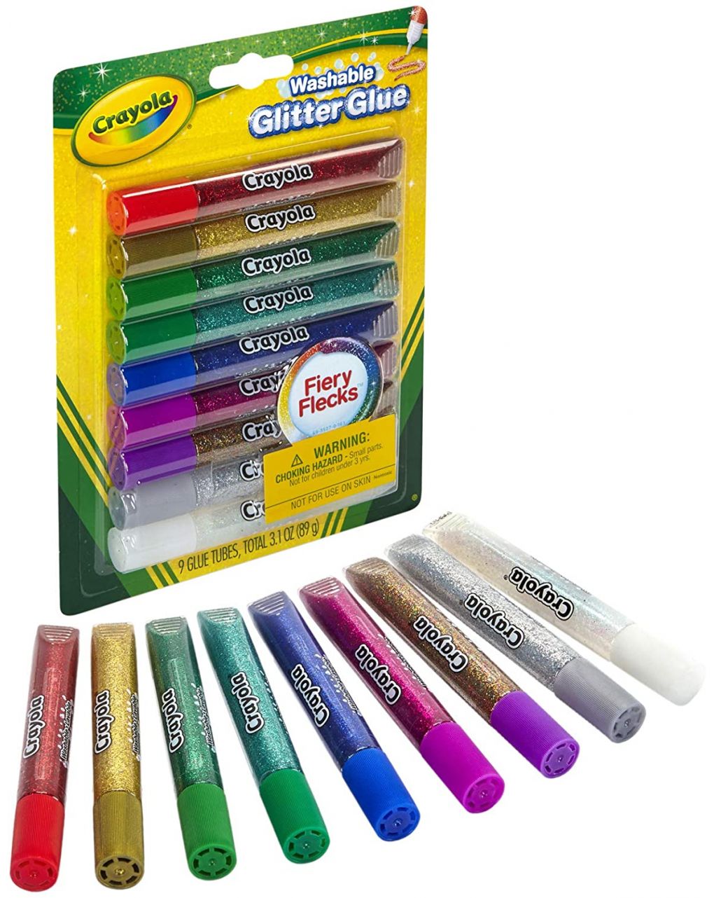 Crayola - 9 κόλλες με glitter - Crayola
