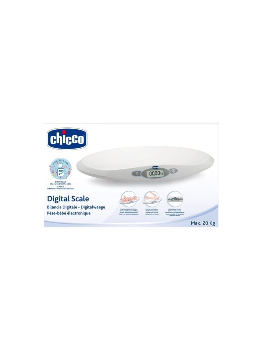 Chicco digital scale ψηφιακή ηλεκτρονική ζυγαριά - Chicco