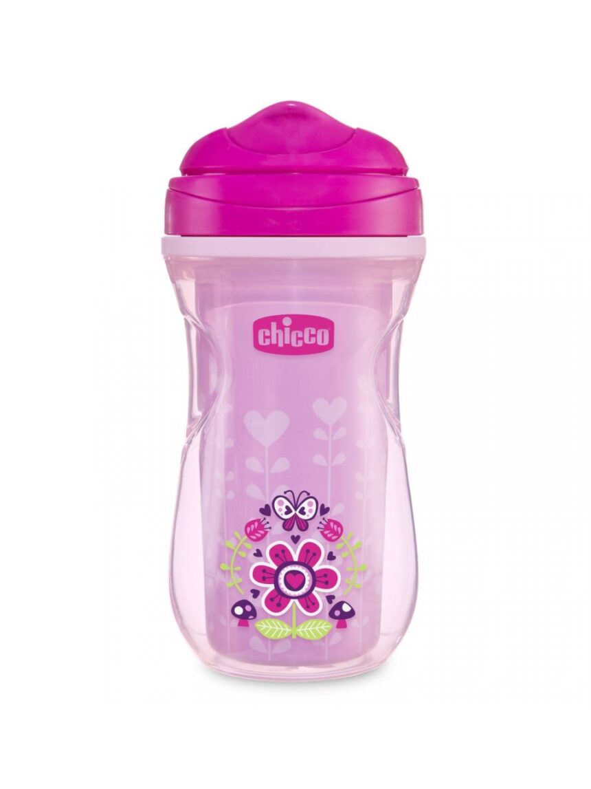 Chicco κύπελλο active cup 14m+ ροζ - Chicco