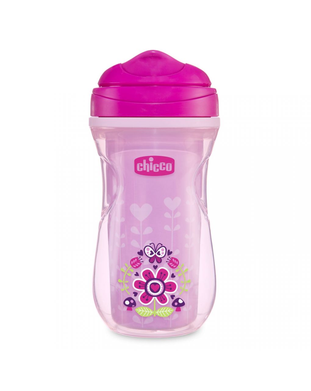 Chicco κύπελλο active cup 14m+ ροζ - Chicco