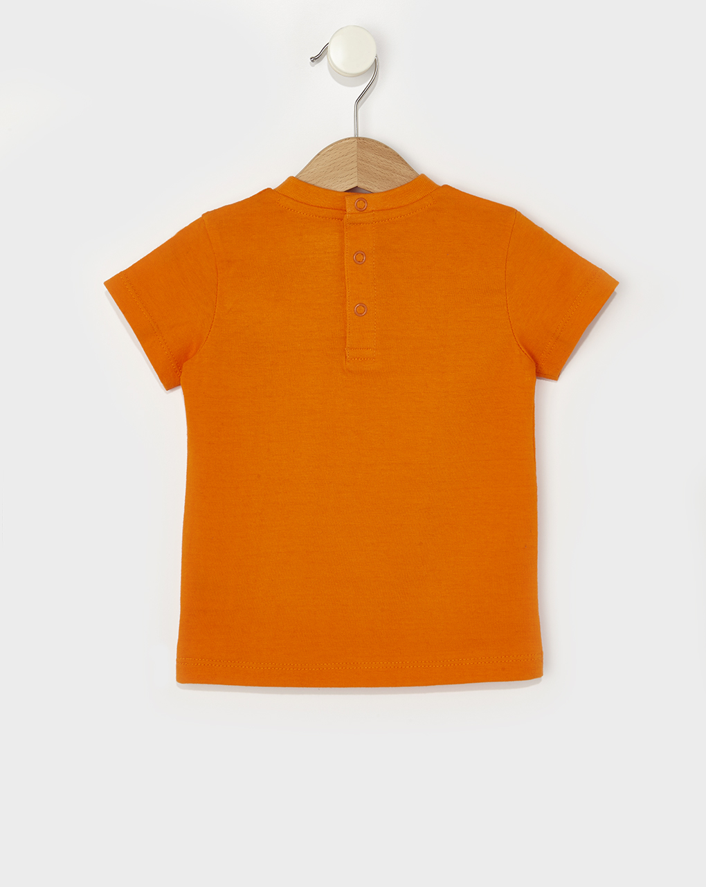 T-shirt πορτοκαλί με τσέπη για αγόρι - Prénatal