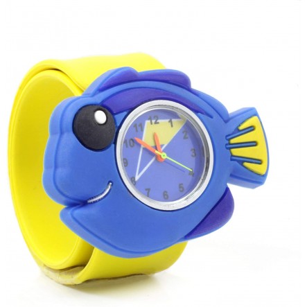Wacky watches παιδικό ρολόι με λουράκι σιλικόνης slap dory ψαράκι 14482304 - Wacky Watches