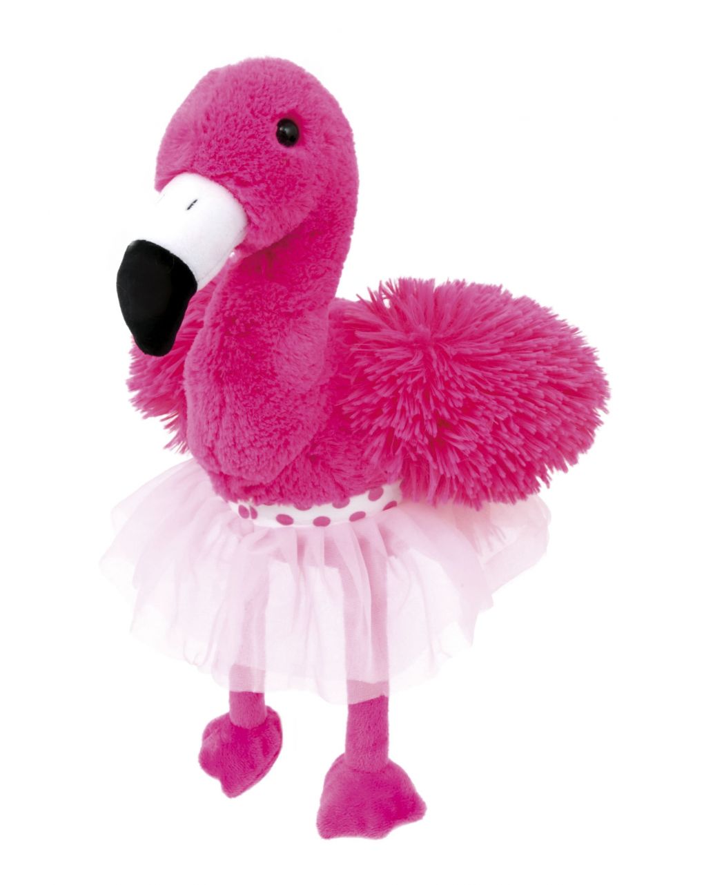 Ami plush λούτρινο φλαμίνγκο με tutu prg00181