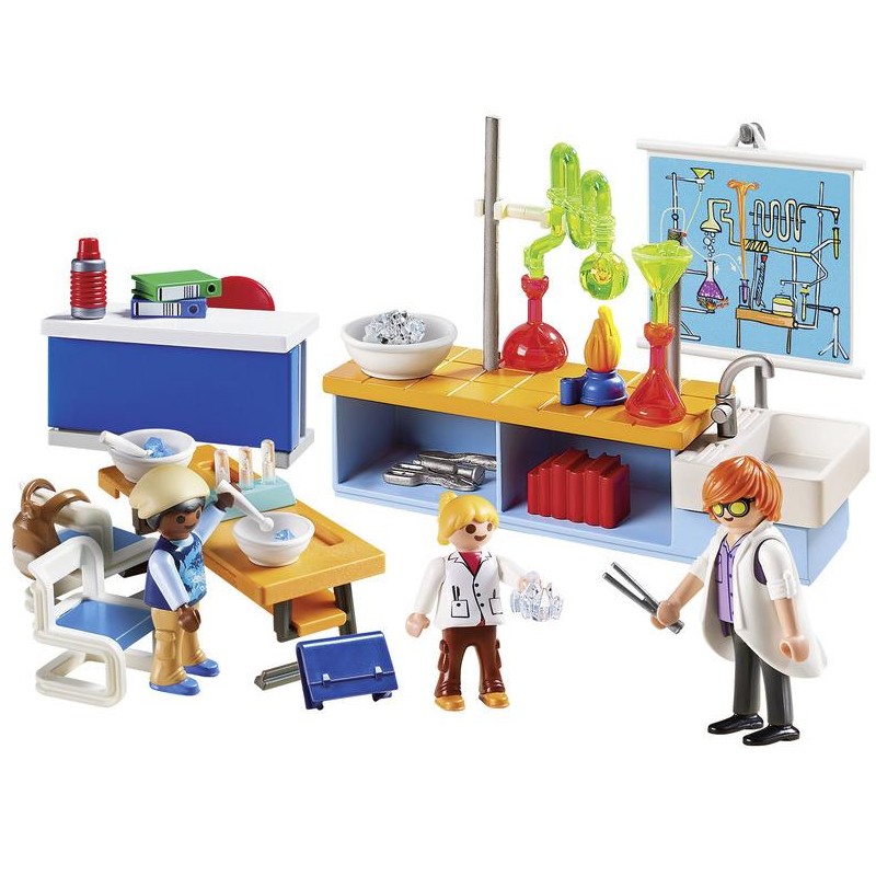 Playmobil city life τάξη χημείας 9456 - Playmobil, Playmobil City Life